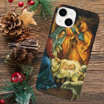 Vintage Christmas Nativity, Baby Jesus in Manger Case-Mate iPhone 14 Case<br><div class="desc">Vintage illustration religious Christmas holiday design featuring a classic nativity. A Christian religion family scene with Mary,  Joseph and the infant Jesus Christ in the manger with lamb and sheep. Bethlehem.</div>