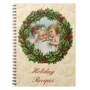 Vintage Christmas Notebook