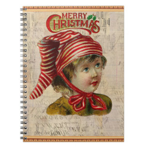 Vintage Christmas Notebook
