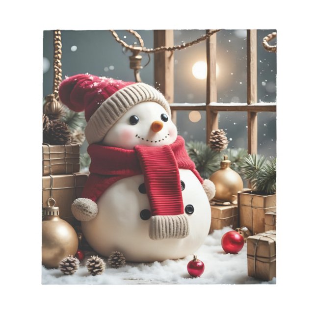 Vintage Christmas - Notepad (Front)