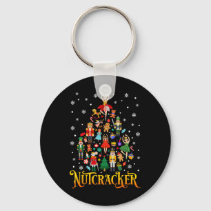 Vintage Christmas Nutcracker Squad Matching Family Key Ring