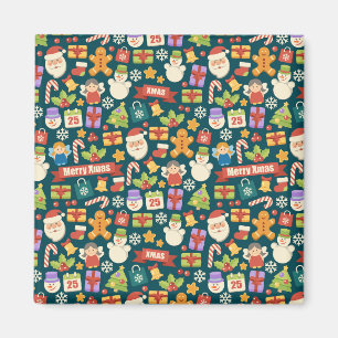 Vintage Christmas Nutcrackers Merry Christmas Cute Magnet