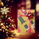 Vintage Christmas Nutcraker | Wrapping Paper<br><div class="desc">Wrap your gifts in timeless charm with the Vintage Christmas Nutcracker Wrapping Paper. This roll of high-quality wrapping paper features a classic nutcracker design, evoking nostalgic holiday memories. Perfect for adding a traditional touch to your presents, making them stand out beautifully under the Christmas tree. Durable and easy to use,...</div>