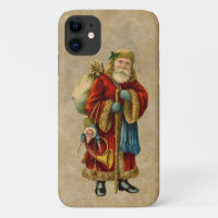 Vintage Christmas Old World Santa Claus