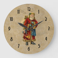Vintage Christmas Old World Santa Claus