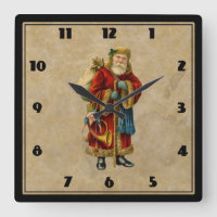 Vintage Christmas Old World Santa Claus