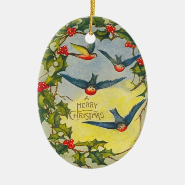 Vintage Christmas ornament (Front)