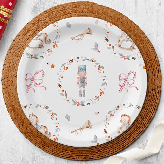 Vintage Christmas Paper Plate (Creator Uploaded)