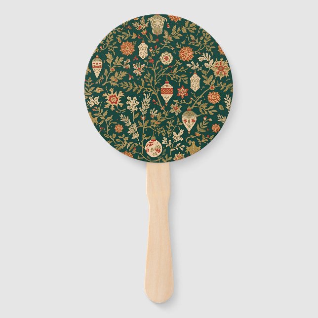 Vintage Christmas Pattern - Set of Fans  (Front)