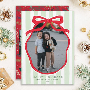 Vintage Christmas Photo Cards Printed or Digital