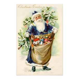 Vintage Christmas Photo Print
