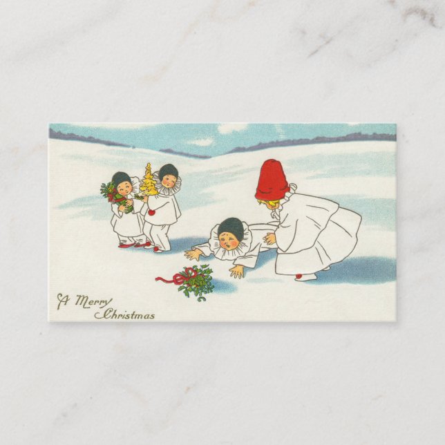 Vintage Christmas post card (Front)