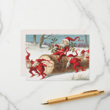 Vintage Christmas post card