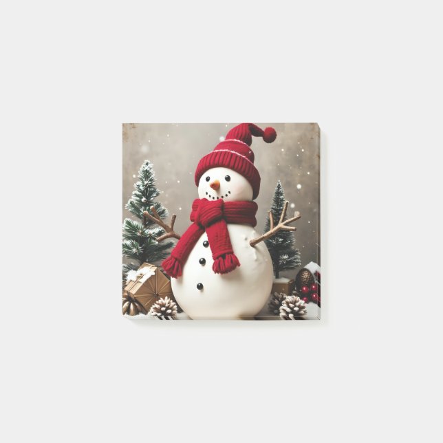 Vintage Christmas - Post-It Notes (Front)