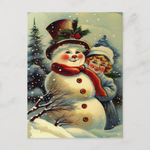 vintage christmas  postcard