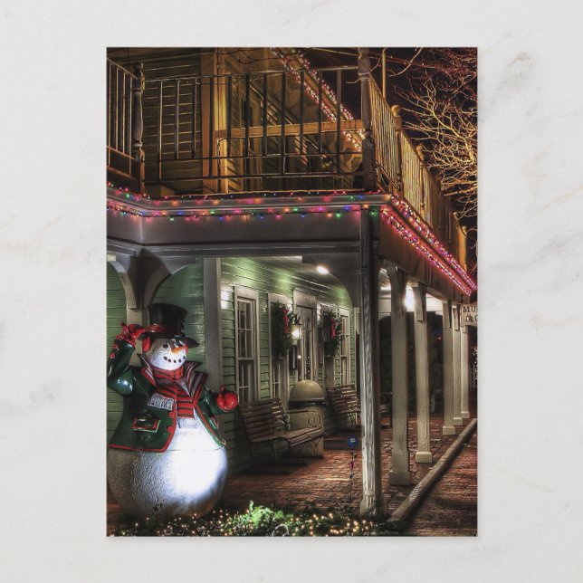 vintage  Christmas Postcard (Front)