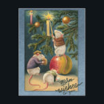 Vintage Christmas Postcard<br><div class="desc">Christmas/New Year Card</div>