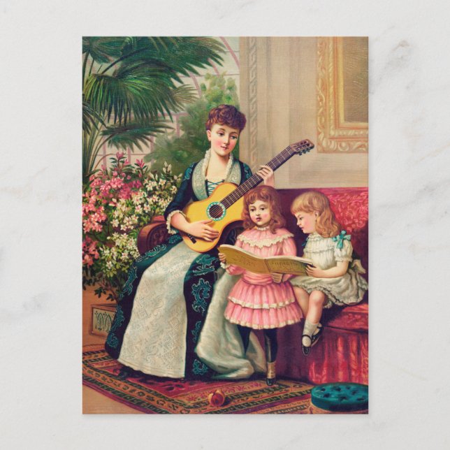 Vintage Christmas Postcard (Front)