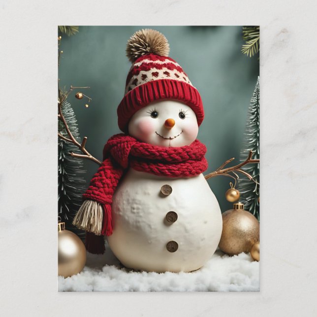 Vintage Christmas - Postcard (Front)