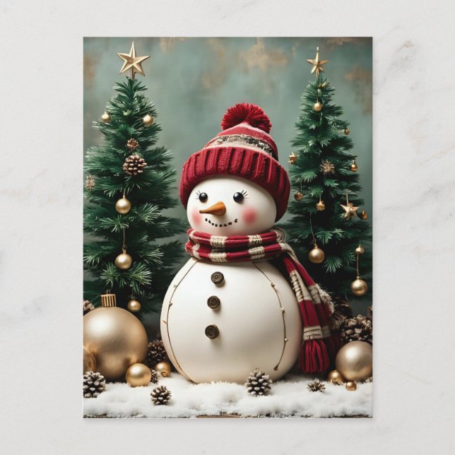 Vintage Christmas - Postcard  (Front)