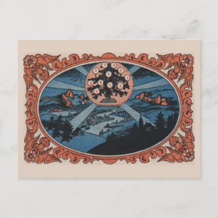 Vintage Christmas postcard: The Star of Bethlehem Holiday Postcard