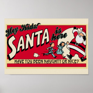 Vintage Christmas  Poster