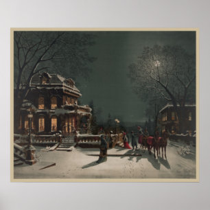 Vintage Christmas Poster