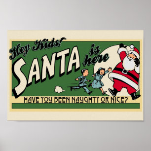 Vintage Christmas  Poster