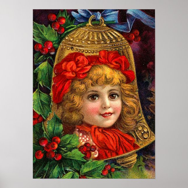 Vintage Christmas Poster (Front)