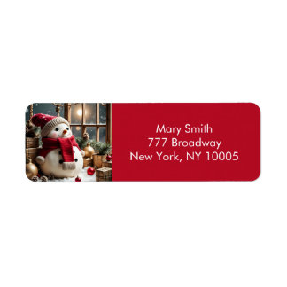 Vintage Christmas - Return Address Labels 
