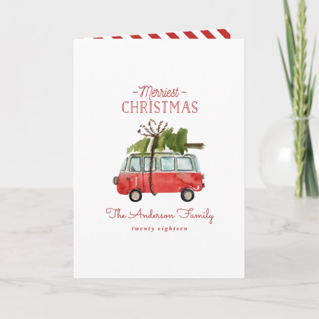 Vintage Christmas rustic barn  Card (Front)