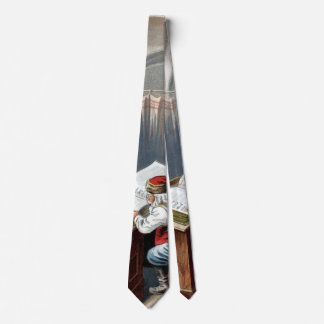 Vintage Christmas, Saint Nicholas Naughty or Nice Tie