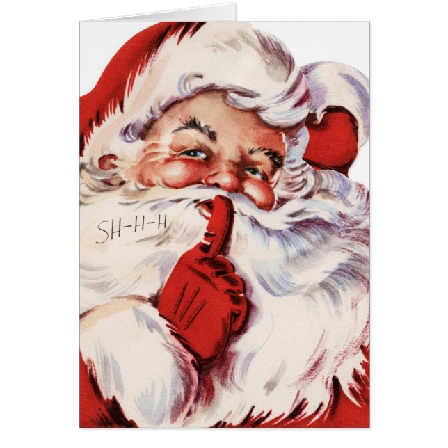 Vintage Christmas Santa (Front)