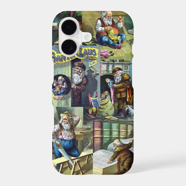 Vintage Christmas, Santa Claus and His Works (Back)