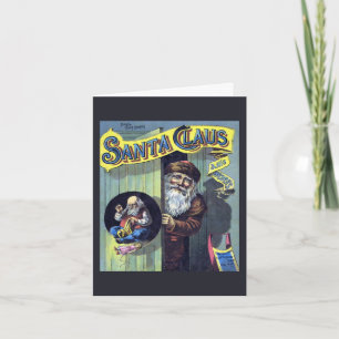 Vintage Christmas, Santa Claus Cover Art Thank You