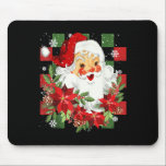 Vintage Christmas Santa Claus Face Funny Old Fashi Mouse Mat<br><div class="desc">Vintage Christmas Santa Claus Face Funny Old Fashioned Xmas</div>
