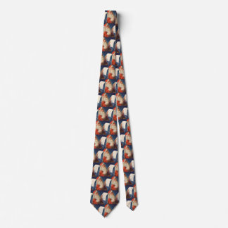 Vintage Christmas, Santa Claus Naughty Nice List Tie