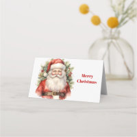 Vintage Christmas Santa Claus Smiling Small