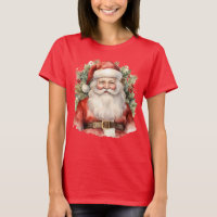 Vintage Christmas Santa Claus Smiling