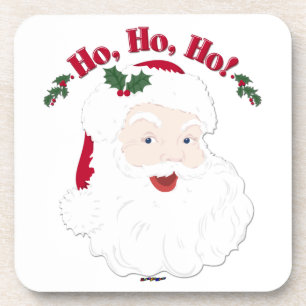 Vintage Christmas Santa Ho,Ho,Ho! Coaster