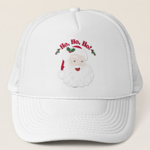 Vintage Christmas Santa Ho,Ho,Ho! Trucker Hat