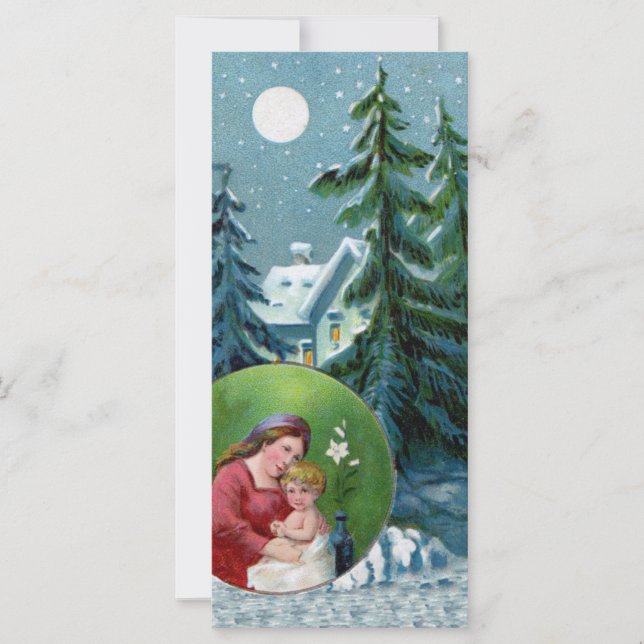 Vintage Christmas Scene (Front)