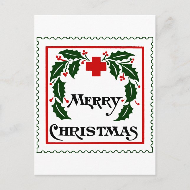 VINTAGE CHRISTMAS SEAL CARD (Front)