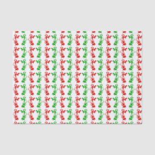 Vintage Christmas Shoppers Tissue Paper