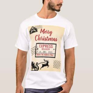 Vintage Christmas Special Delivery T-Shirt