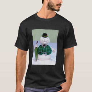 Vintage Christmas Special Narrator Sam the Snowman T-Shirt