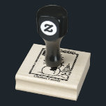 Vintage Christmas Stamp Snowman. Editable<br><div class="desc">Charming Vintage Christmas Stamp featuring a snowman. The two text boxes are editable or clear if you want to leave blank.</div>