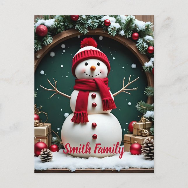 Vintage Christmas - Standard Card (Front)