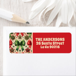 Vintage Christmas Stars and Bows