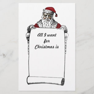 Vintage Christmas Stationery